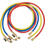 charging hose with valve