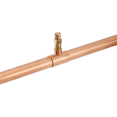 coupling pipe with 1 4 welded socket