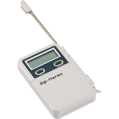 digital thermometer with probe