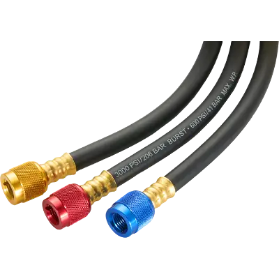 “PRO” Charging hose Integrated Two-Stage Valve pro charging hose integrated two stage valve