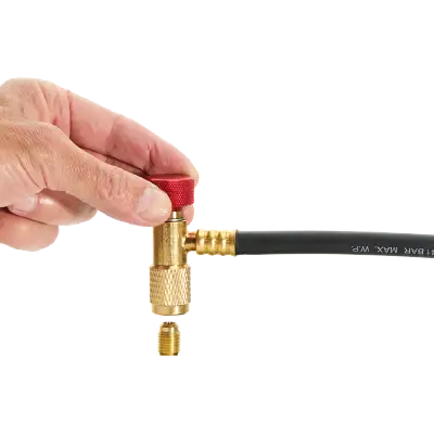 “PRO” Charging hose Integrated Two-Stage Valve pro charging hose integrated two stage valve